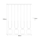 Lampa wisząca K-5587 z serii BONO