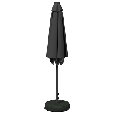 Parasol ogrodowy z oświetleniem LED i podstawą 270 x 270 cm
