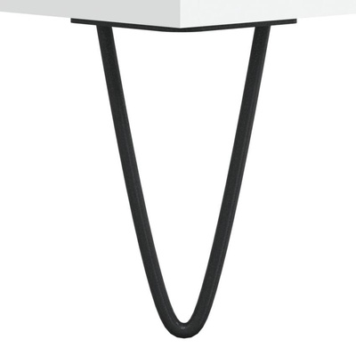 Szafka pod TV, biała, 150x36x30 cm, materiał drewnopochodny vidaXL