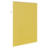 Roleta żółty 140 x 220 cm Bambus