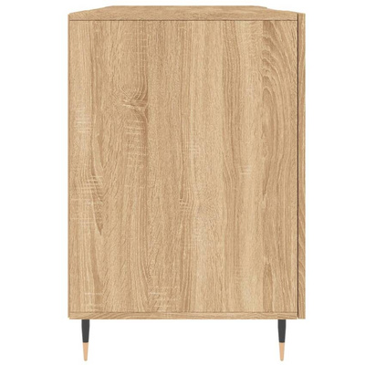 vidaXL Biurko, dąb sonoma, 140x50x75 cm, materiał drewnopochodny