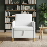 Sofa z miejscem do przechowywania Biały 72 x 78 x 87 cm
