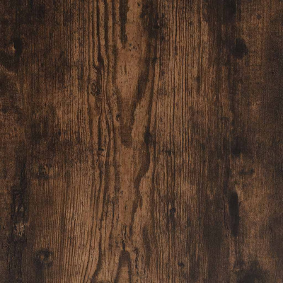 Ławka z miejscem na buty, przydymiony dąb, 103x30x55 cm
