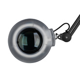Lampa lupa led S5 + statyw led reg. natężenie światła czarna 128923
