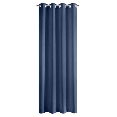 Zasłona Adore granatowa 140x250