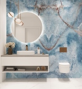 MISKA WC PODWIESZANA, QFS, GLAMOUR INVENA TREND RYFL  DESK WOLNOOP