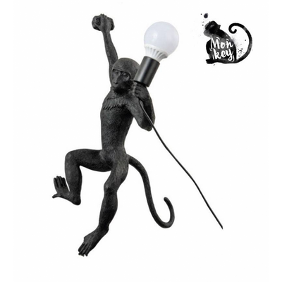 Lampa Wisząca Czarna Małpa Abruzzo Shimpo E27