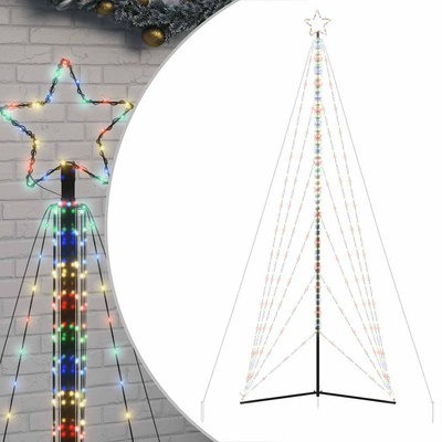 Choinka LED 861 LED Kolorowa 478 cm