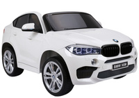 Auto Na Akumulator NOWE BMW X6M SUV Światła LED MP3 Pilot Białe