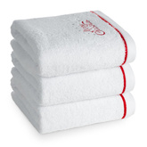 RĘCZNIK ŚWIATECZNY GERDA3 70 X 140 CM BIAŁY