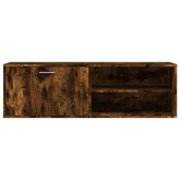vidaXL Szafka pod TV, przydymiony dąb, 120x34x37 cm