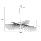 Lampa wisząca KP-28 z serii KAPELUSZ