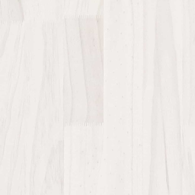 Szafka, biała, 70x33x76 cm, lite drewno sosnowe