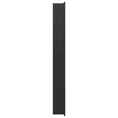 Nisza prysznicowa Czarny 92 x 32 x 10 cm Stal nierdzewna