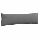 Poduszki na sofę 2 pcs Ciemnoszary 145 x 40 cm tkanina