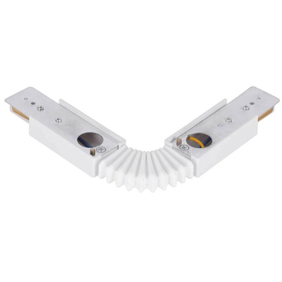 Łącznik elastyczny do szyny, giętki SEVA Flex Connector White biały EDO777425 EDO Solutions