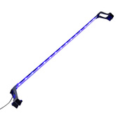 Lampa LED do akwarium, z zaciskami, 115-130 cm, niebiesko-biała
