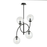 Żyrandol ARCHI 4B BL TRANSPARENT