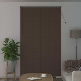 Żaluzja wenecka Ciemnobrązowy ze wzorem 213 x 150 cm 25 mm PVC
