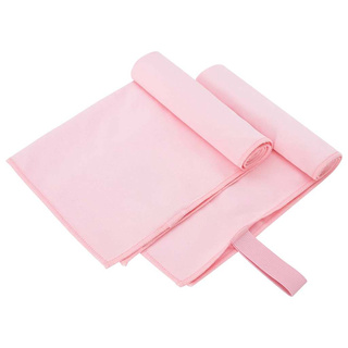 Ręczniki Sportowe 2 pcs Różowy 50 x 30 cm Poliester i poliamid