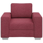 Fotel Czerwone wino 100 cm tkanina