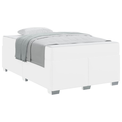 Ramka łóżka Biały 120 x 190 cm PVC