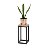 Meble dekoracyjne KS-34 KWIETNIK DREWNO S z serii KAJA HOME