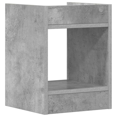 Stojak na rośliny Betonowy Szary 30 x 30 x 40 cm