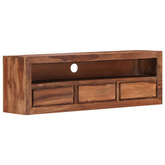 vidaXL Szafka pod TV, 120x30x40 cm, lite drewno sheesham