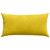 Poduszki na sofę 2 pcs Żółty 80 x 40 cm Tkanina sztruksowa