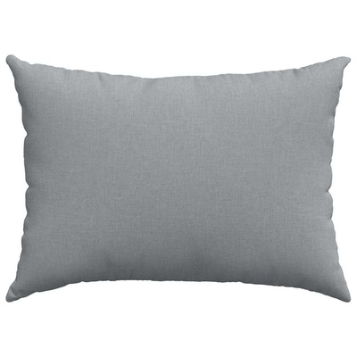 Poduszki na sofę 2 pcs Jasnoszary 70 x 50 cm tkanina