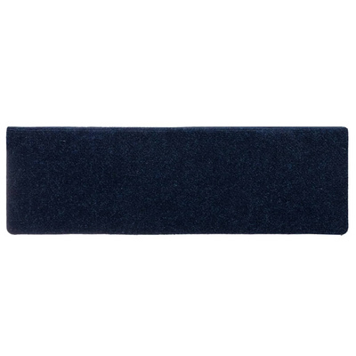Maty na schody samoprzylepne 15 szt. 65x21x4 cm Granatowe prostokątne krawędzie