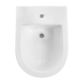BIDET WISZĄCY GLAMOUR RYFLOWANY, BIAŁY