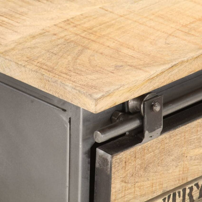 vidaXL Szafka pod TV, 120x30x40 cm, lite drewno mango