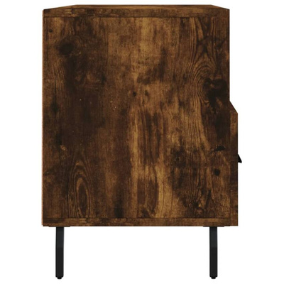 vidaXL Szafka pod TV, przydymiony dąb, 102x36x50 cm