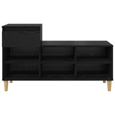 Szafka na buty z szufladą Czarny Dąb 102 x 36 x 60 cm