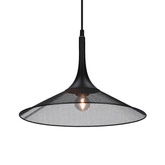 Lampa wisząca czarna 36cm Kiruna M Ledea 50101204