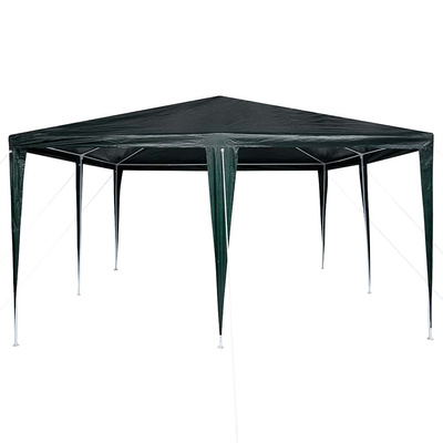 Namiot Imprezowy Zielony 400 x 400 x 266 cm Polietylen i Stal
