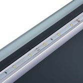 vidaXL Lustro łazienkowe z LED i czujnikiem dotykowym, 100x60 cm model standard