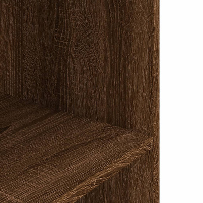 vidaXL Szafka pod akwarium, brązowy dąb, 100x40x60 cm