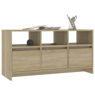 vidaXL Szafka pod TV, dąb sonoma, 102x37,5x52,5 cm