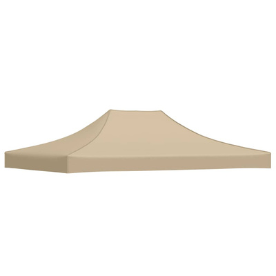 Dach do namiotu imprezowego, 4,5 x 3 m, beżowy, 270 g/m?