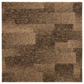 Dywan podłogowy 20 pcs Brązowy 50 x 50 cm PP
