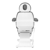 Elektryczny fotel kosmetyczny SILLON CLASSIC 4 silniki z kołyską szary 148291