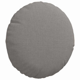 Poduszki na siedziska 2 pcs Ciemnoszary ?30 x 13 cm tkanina