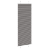 Roleta plisowana antracytowa 80x200 cm Szerokość tkaniny 79,4cm