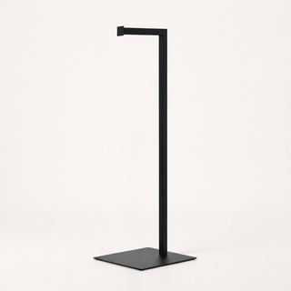 Czarny stojak na papier toaletowy KS-45 PAPER STAND z serii KAJA HOME