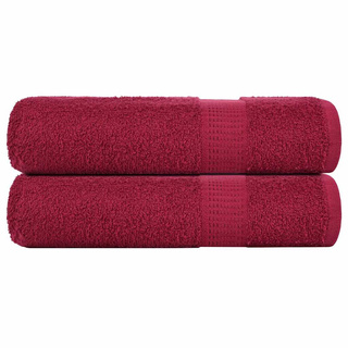 Ręczniki do rąk, FROGN, 2 szt., Bordeaux 50x100 cm, 360 g/m?