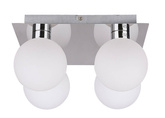 Lampa sufitowa biały klosz kula 4xG9 Oden 98-03256
