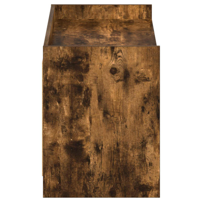 Szafka na buty z przechowywaniem Dąb wędzony 100 x 39,5 x 51 cm